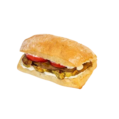 مرغ و بادمجان